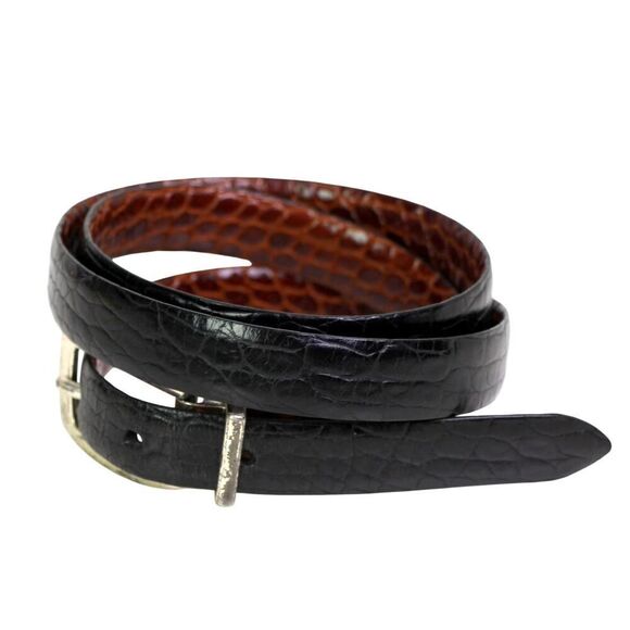 Ralph Lauren BROWN BLACK LEATHER 3/4\